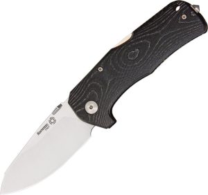 LionSTEEL TM1 Folding Knife Sleipner Steel Micarta Handle