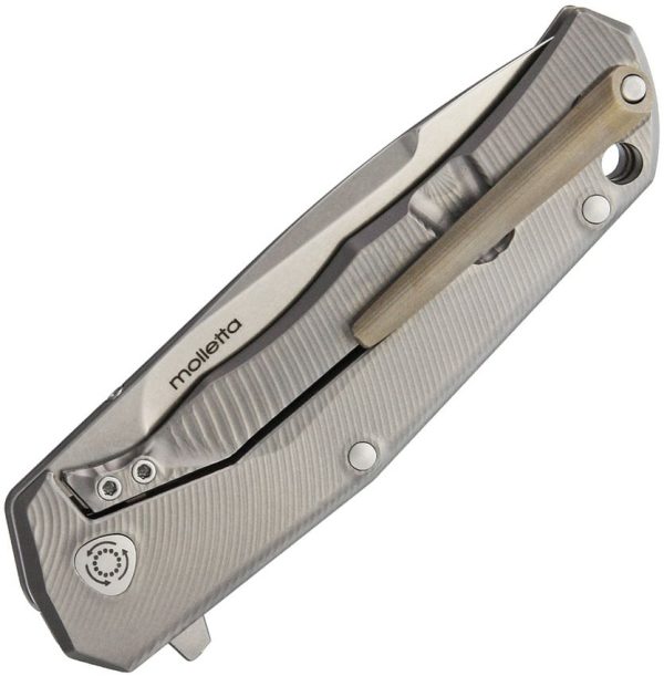 LionSTEEL TRE Titanium Framelock Folding Knife M390 Blade