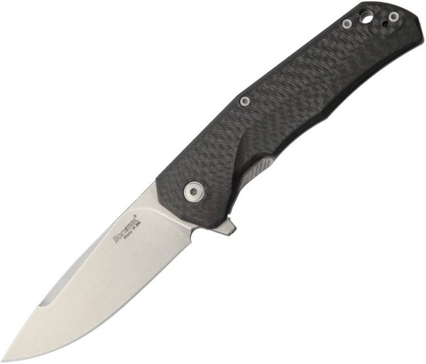 LionSTEEL TRE Titanium Framelock Folding Knife M390 Carbon Fiber