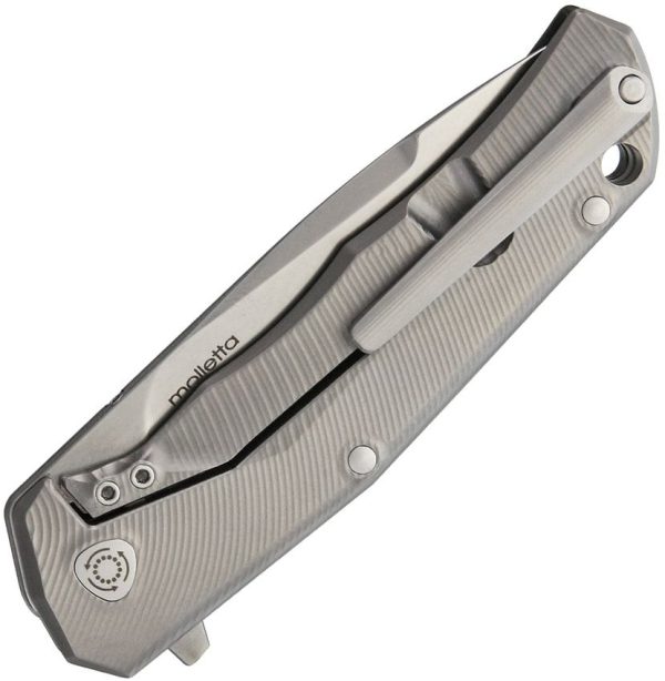 LionSTEEL TRE Titanium Framelock Folding Knife M390 Carbon Fiber