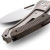 LionSTEEL Twain Button Lock Folding Knife CPM MagnaCut CF
