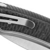 LionSTEEL Twain Button Lock Folding Knife CPM MagnaCut Gray CF
