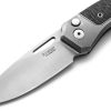 LionSTEEL Twain Button Lock Folding Knife CPM MagnaCut Gray CF