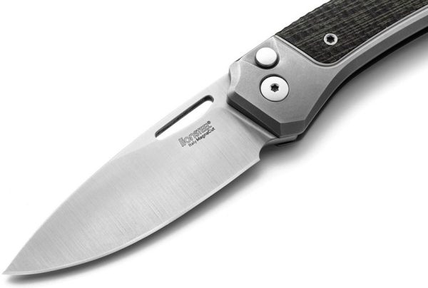 LionSTEEL Twain Button Lock Folding Knife CPM MagnaCut Green