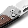 LionSTEEL Twain Button Lock Folding Knife CPM MagnaCut Micarta
