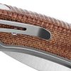 LionSTEEL Twain Button Lock Folding Knife CPM MagnaCut Micarta