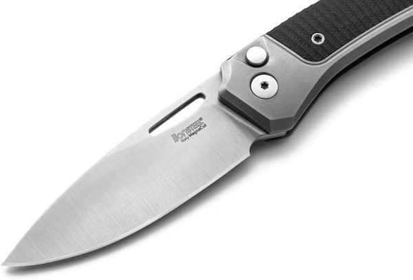 LionSTEEL Twain Button Lock Folding Knife CPM MagnaCut G10