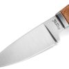 LionSTEEL Willy Fixed Blade M390 Natural Canvas Micarta