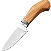 LionSTEEL Willy Fixed Blade Olive M390 Italian Knife Sheath
