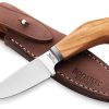 LionSTEEL Willy Fixed Blade Olive M390 Italian Knife Sheath