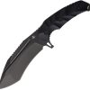 LOTAR Combat KOBRA Gen 6 Sigma King Fixed Blade D2 Black