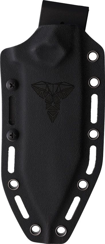 LOTAR Combat KOBRA Gen 6 Sigma King Fixed Blade D2 Black