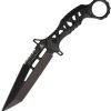 LOTAR Combat Khaos Revenger Fixed Blade CPM-3V Carbon Fiber