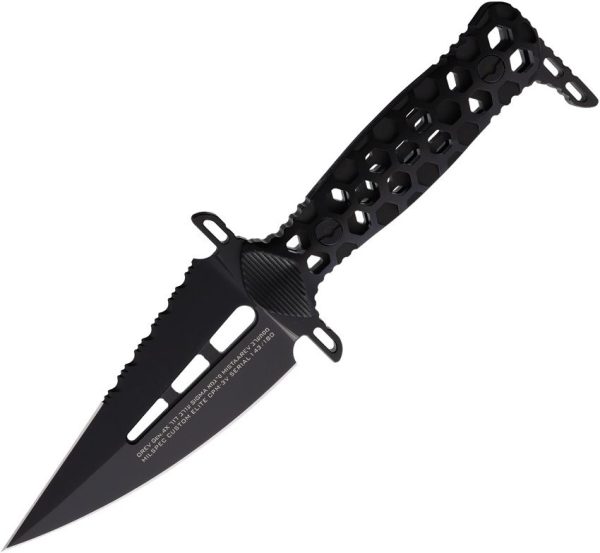 LOTAR Combat OREV Gen 4X Sigma Black Fixed Blade Knife CPM-3V
