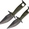 LOTAR Combat OREV GW DW Collector Set D2 Steel Tactical Fixed Blade