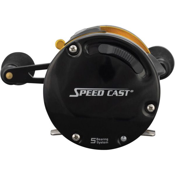 Lew's Speed Cast Round Bait Reel - Carbon Drag