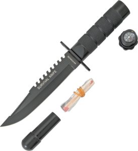 Miscellaneous Small Survival Knife HK-690B - Sawback 440