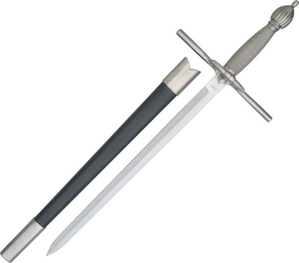 Medieval Dagger 20" Stainless Steel Twisted Wire Handle Fixed Blade