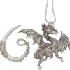 Flying Dragon Neck Knife Pendant