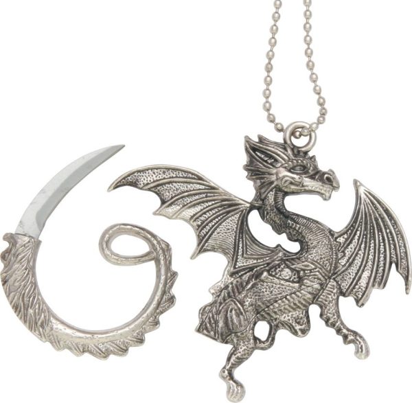 Flying Dragon Neck Knife Pendant
