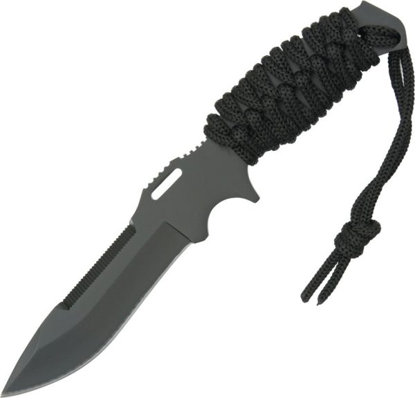 Miscellaneous Tactical Fixed Blade - Black Sawback 9.5 inches