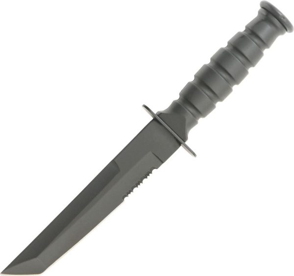 Miscellaneous Mini Tanto Fixed Blade - Black Stainless