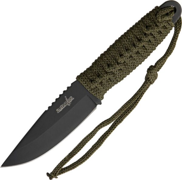 Miscellaneous Camping Knife Drop Point - OD Green