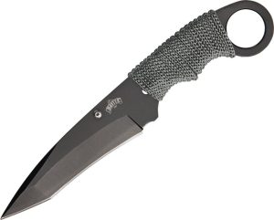 Miscellaneous Neck Knife MU-1119GC - Tanto Blade Gray Cord