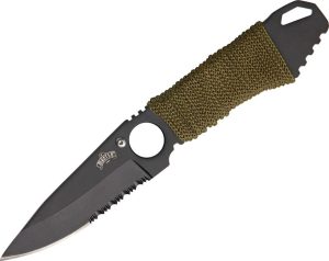 Miscellaneous Neck Knife MU-1121GN - Drop Point OD Green