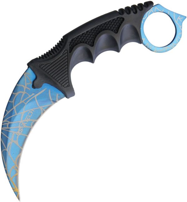 Spider Web Neck Knife Karambit Stainless Steel