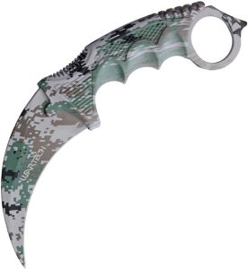 Miscellaneous Digi Camo Neck Knife - Karambit Blade