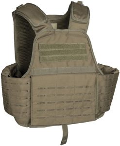 M4453.jpg Mil-Tec OD Plate Carrier Vest MOLLE Tactical Body Armor