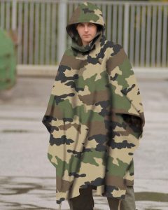 Mil-Tec CCE Camo Ripstop Poncho Tactical Wetness Protection