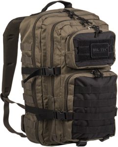 M4496.jpg Mil-Tec Large Ranger Pack 36L Tactical Backpack OD Black