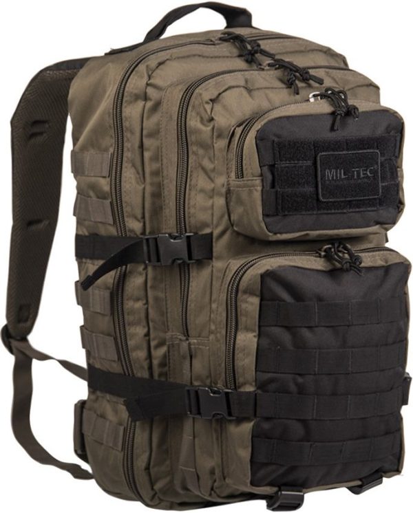 Mil-Tec Large Ranger Pack 36L Tactical Backpack OD Black