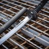 Oriental Sword 29" Stainless Blade Rayskin Handle Scabbard