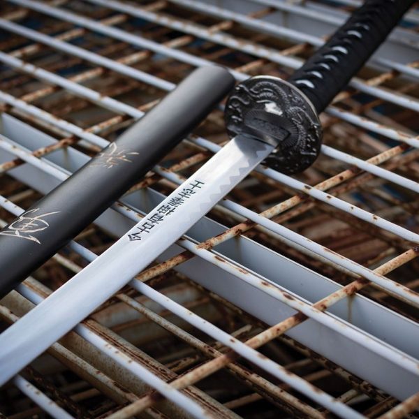 Oriental Sword 29" Stainless Blade Rayskin Handle Scabbard