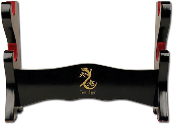 Miscellaneous Ten Ryu Sword Stand - Black Lacquered Display
