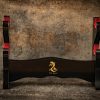 Miscellaneous Ten Ryu Sword Stand - Black Lacquered Display