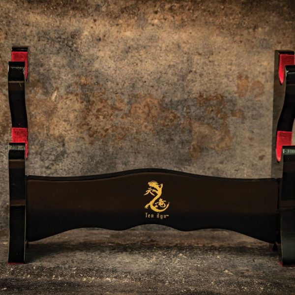 Miscellaneous Ten Ryu Sword Stand - Black Lacquered Display