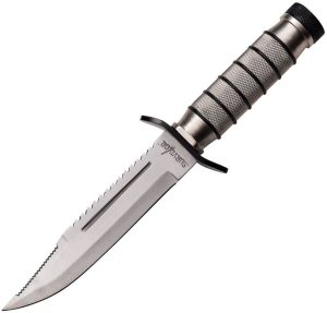 Miscellaneous Survival Fixed Blade - Stainless Sawback Clip Point