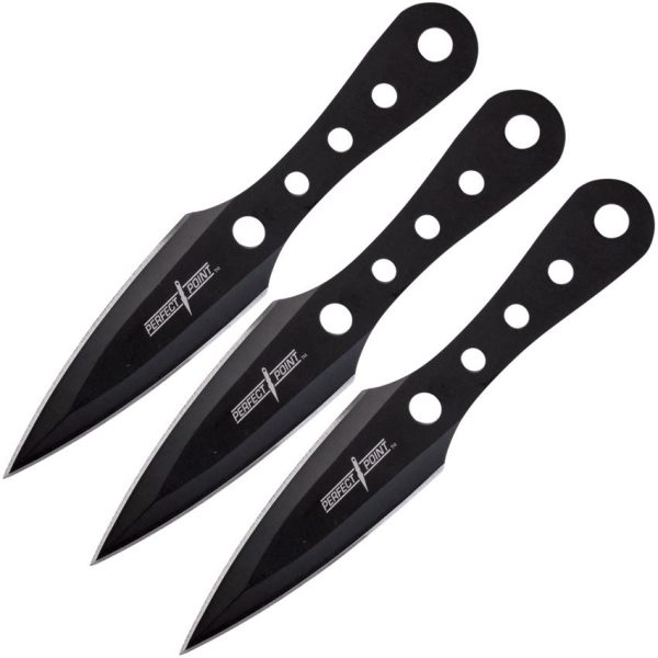 M4518.jpg Miscellaneous Throwing Knife Set Black Finish