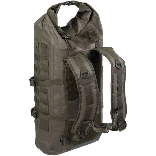 Mil-Tec Tactical Seals DryBag Backpack 35L OD Green Waterproof