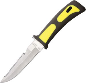 Mil-Tec Frogman Diving Knife - Serrated Stainless Blade