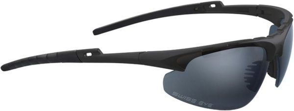 Swisseye Apache Sunglasses - Black Smoke Lens