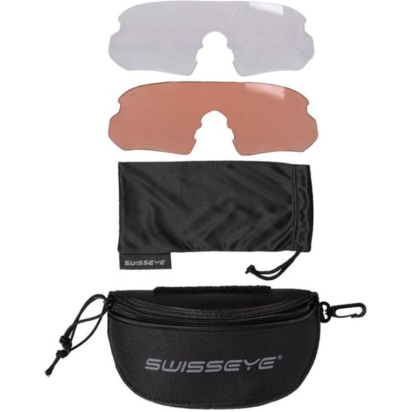 Swisseye Nighthawk Sunglasses - Black Smoke Lens