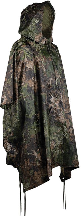 Mil-Tec Z2 Ripstop Wet Weather Poncho Tarp WASP Camo
