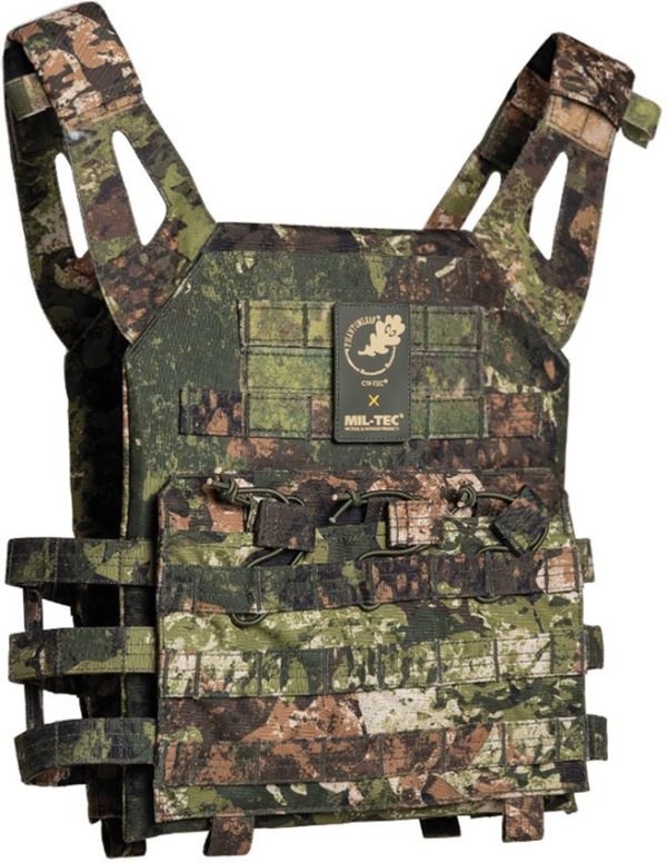 Mil-Tec Gen II Plate Carrier Vest MOLLE Tactical WASP Camo
