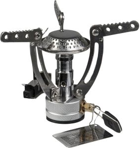 Mil-Tec Spider Butane Burner Lighter Aluminum Valve Stainless