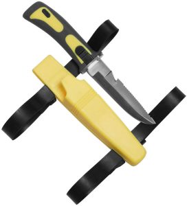 Mil-Tec Frogman Dive Knife 4.75in Stainless